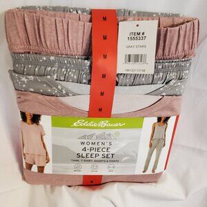 Eddie Bauer 4 pc. Women's pajama set Size M  - New w/tags